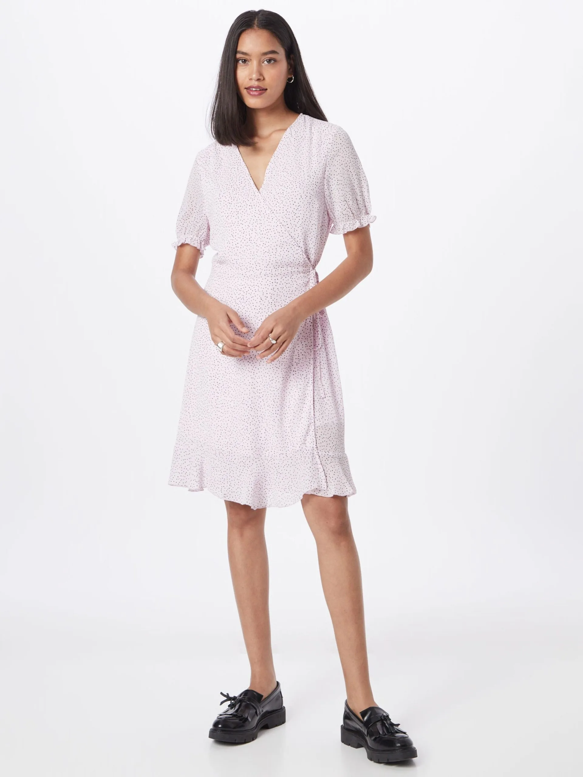 MOSS COPENHAGEN Mini Jurken Jurk Dames Bessen / Pastellila 3 MOSS COPENHAGEN Mini Jurken Jurk Dames Bessen / Pastellila - Afbeelding 3