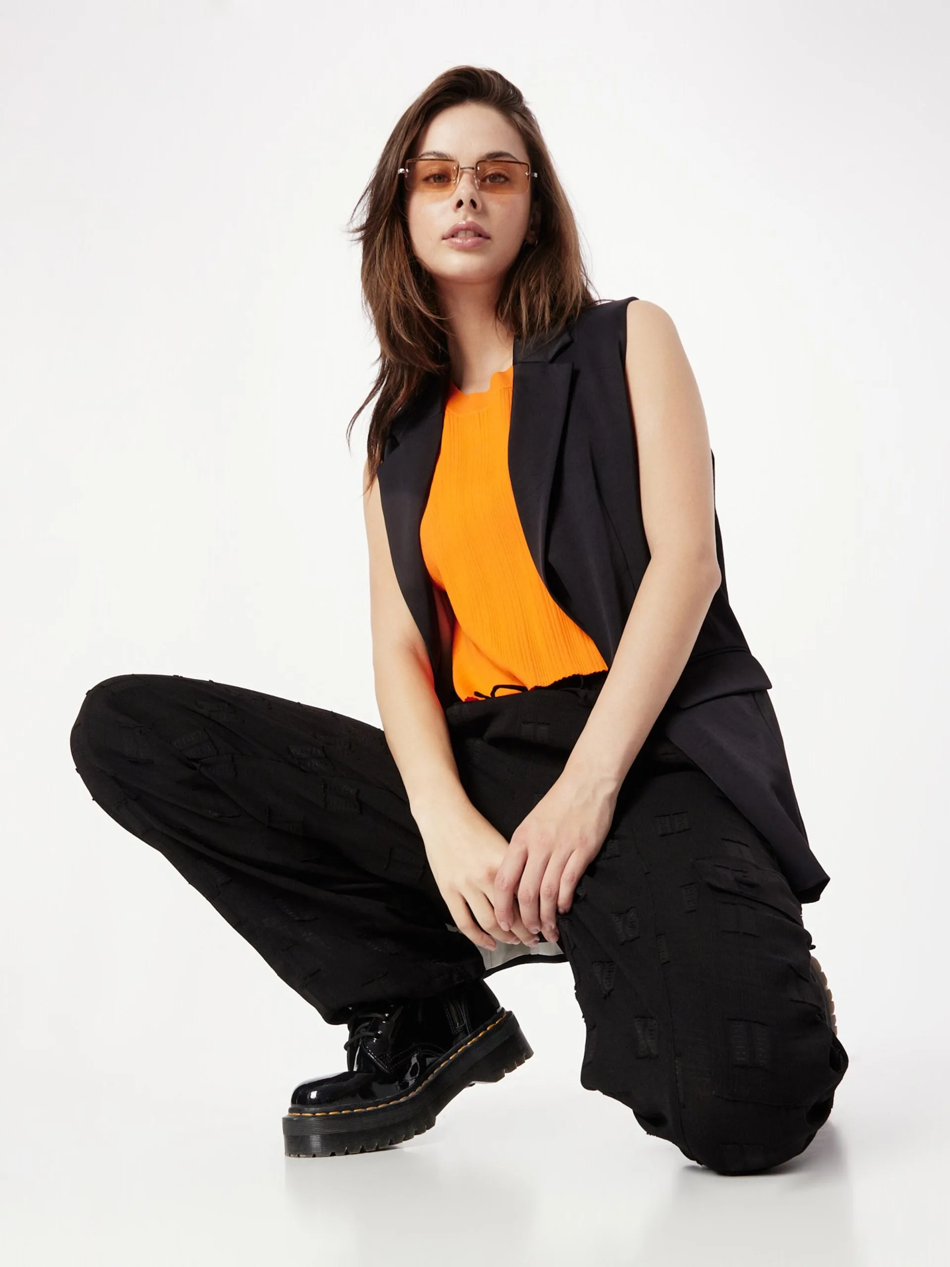 Cargobroeken Loosefit Cargobroek OCTAVIA Dames Zwart 5 Cargobroeken Loosefit Cargobroek OCTAVIA Dames Zwart - Afbeelding 5