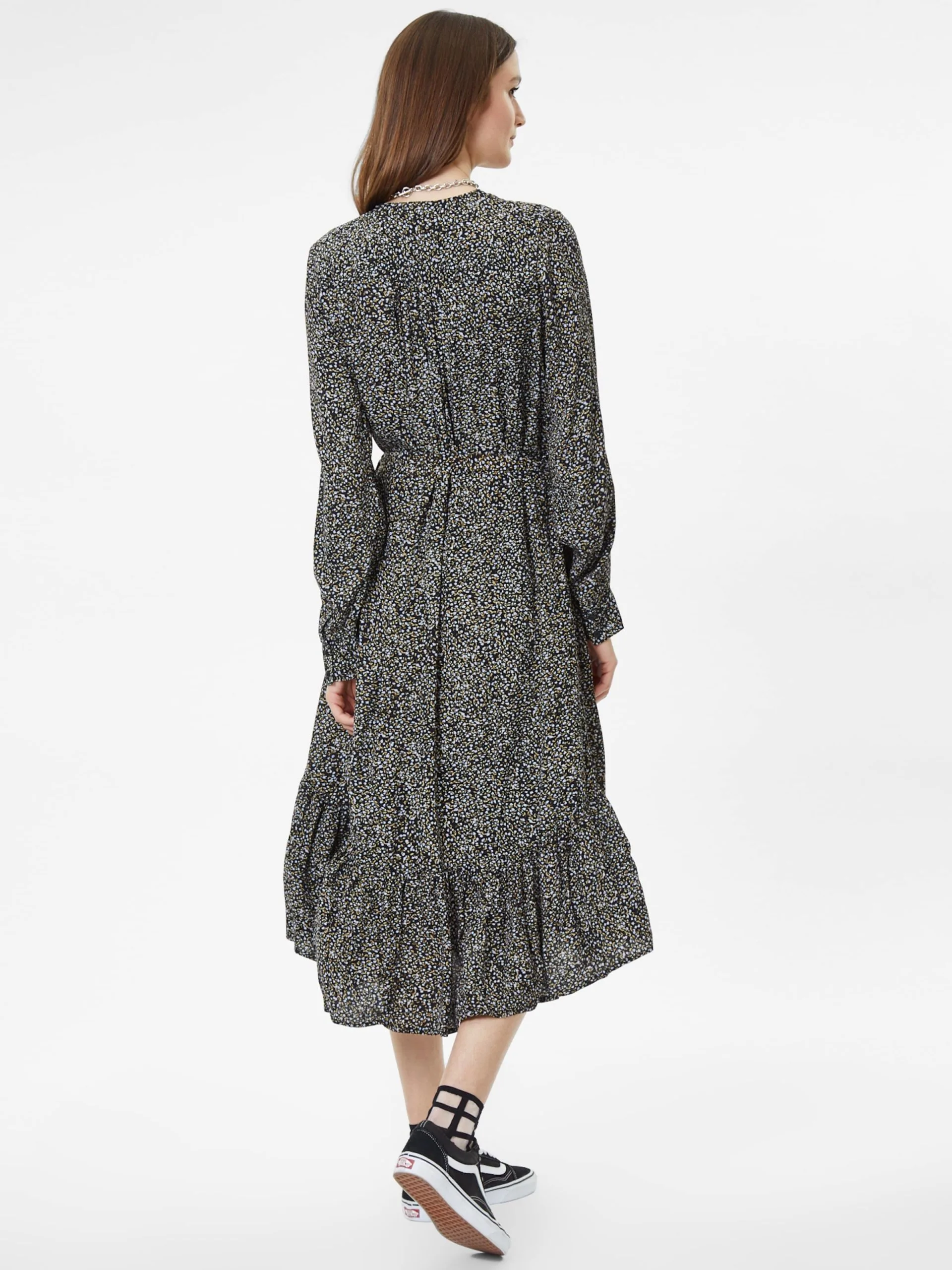 MOSS COPENHAGEN Midi Jurken Jurk Callia Dames Gemengde Kleuren 4 MOSS COPENHAGEN Midi Jurken Jurk Callia Dames Gemengde Kleuren - Afbeelding 4