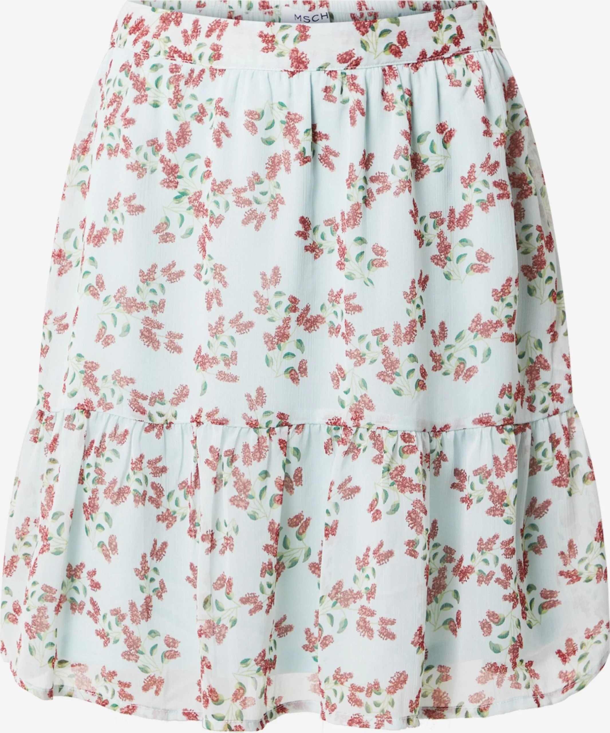 MOSS COPENHAGEN Mini Rokken Rok Satina Dames Donkerrood 1 MOSS COPENHAGEN Mini Rokken Rok Satina Dames Donkerrood