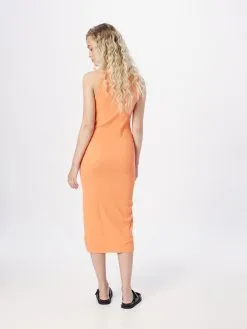 MOSS COPENHAGEN Midi Jurken Jurk Rasmia Dames Oranje -Moss Copenhagen Verkoop 361b33a2d80def8b13bf3f7ddc3b22d1