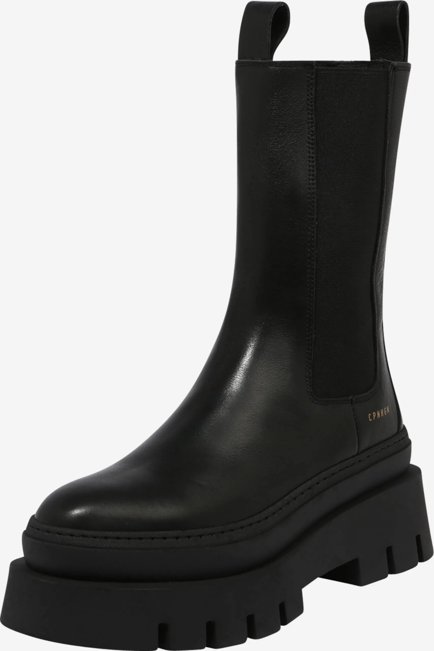 COPENHAGEN Enkellaarsjes Chelsea Boots Dames Zwart 1 COPENHAGEN Enkellaarsjes Chelsea Boots Dames Zwart