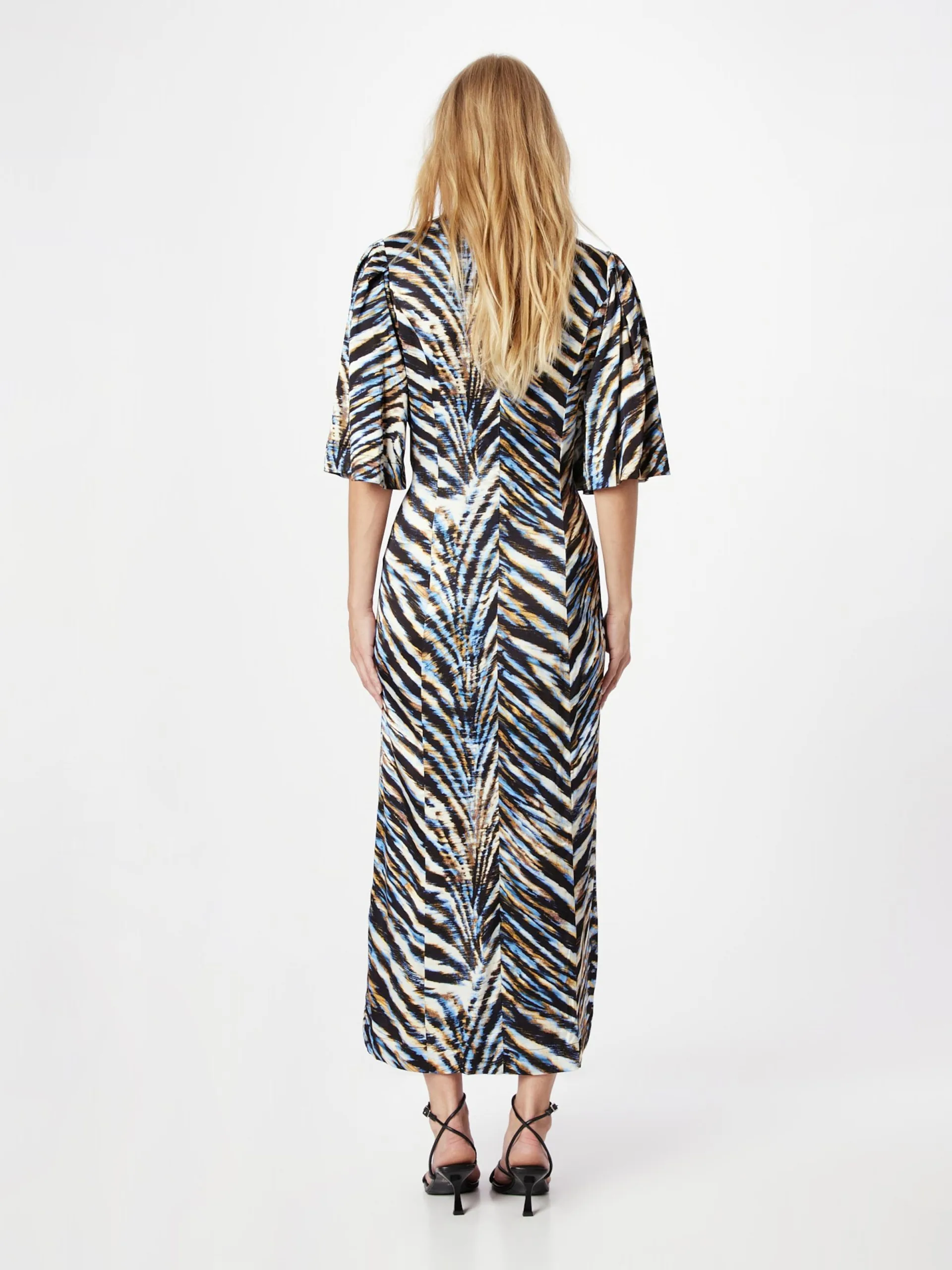 Maxi Jurken Jurk MERRYSHINE Dames Nachtblauw / Lichtblauw 4 Maxi Jurken Jurk MERRYSHINE Dames Nachtblauw / Lichtblauw - Afbeelding 4