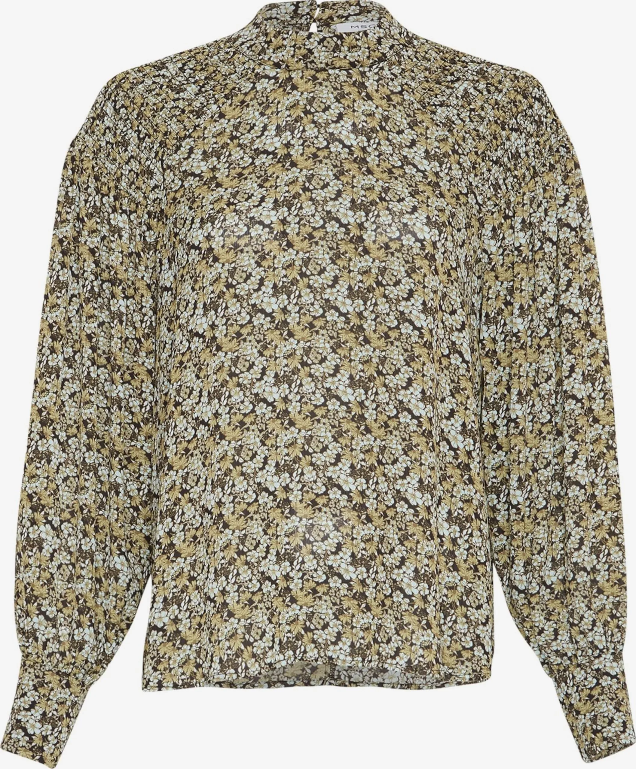 MOSS COPENHAGEN Overhemden Blouse Jamela Rikkelie Dames Crème 1 MOSS COPENHAGEN Overhemden Blouse Jamela Rikkelie Dames Crème