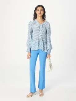 Blouseshirts Blouse Yanet Dames Blauw 9 Blouseshirts Blouse Yanet Dames Blauw -Moss Copenhagen Verkoop 3b96d1465357bcdc2be9cf0be7716883