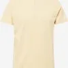 Polos Shirt Silkeborg Heren Pasteelgeel