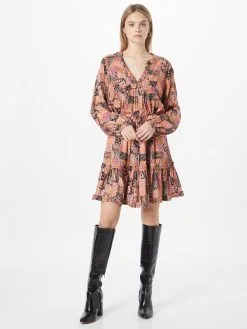 Blousejurken Blousejurk Jenna Dames Oranje / Pink / Rosa 7 Blousejurken Blousejurk Jenna Dames Oranje / Pink / Rosa -Moss Copenhagen Verkoop 3e68d4dd473b95b3df4ef202319a39d7