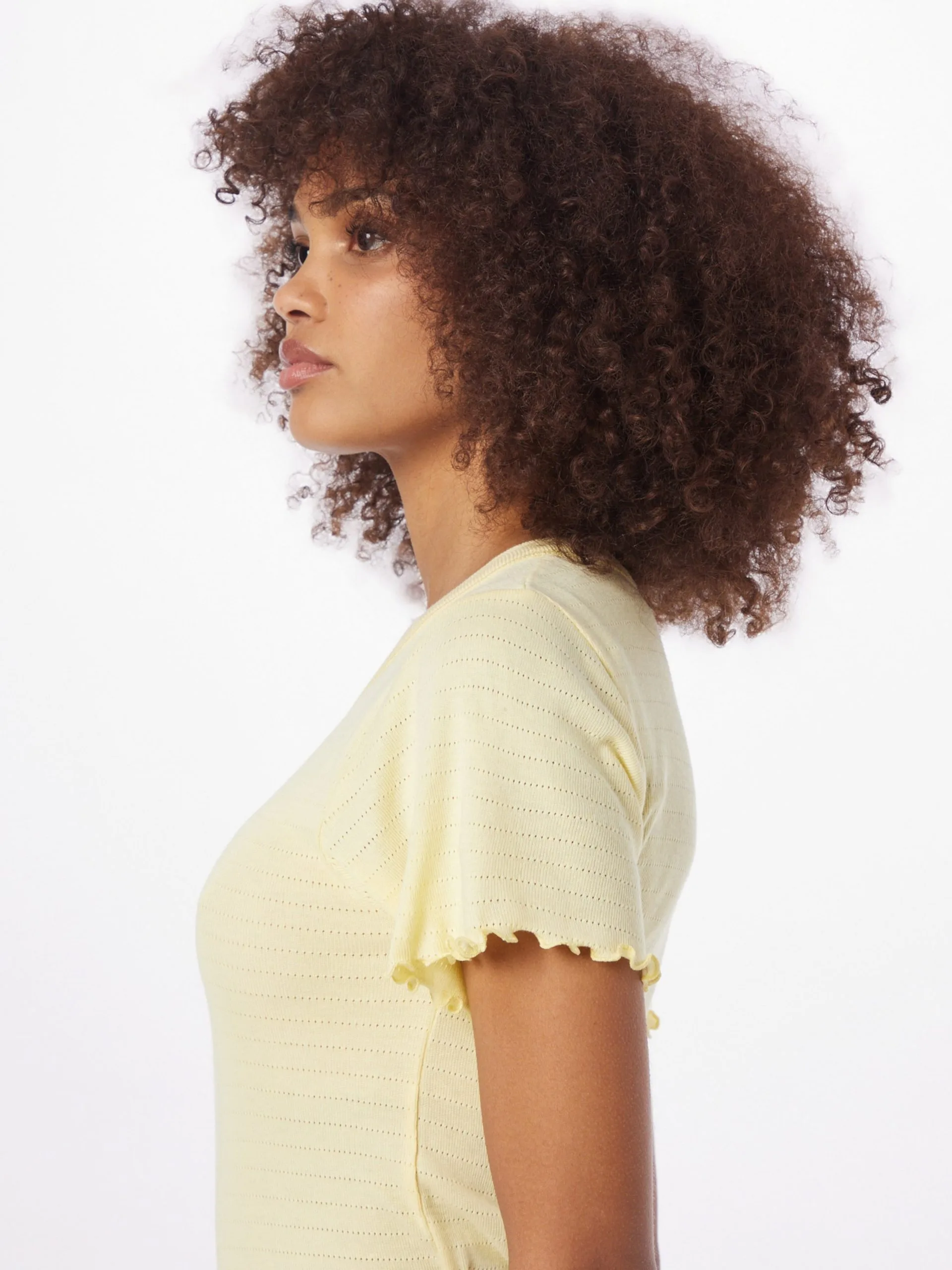 T-shirts Shirt Dames Beige 2 T-shirts Shirt Dames Beige - Afbeelding 2