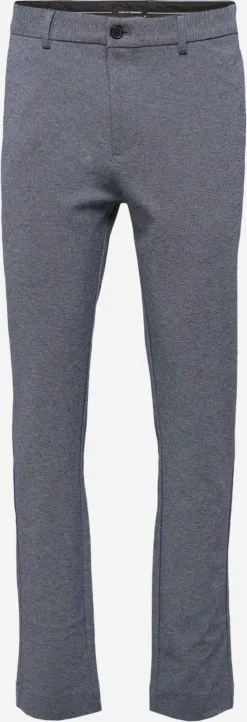 Chinos Slimfit Chino Milano Heren Grijs