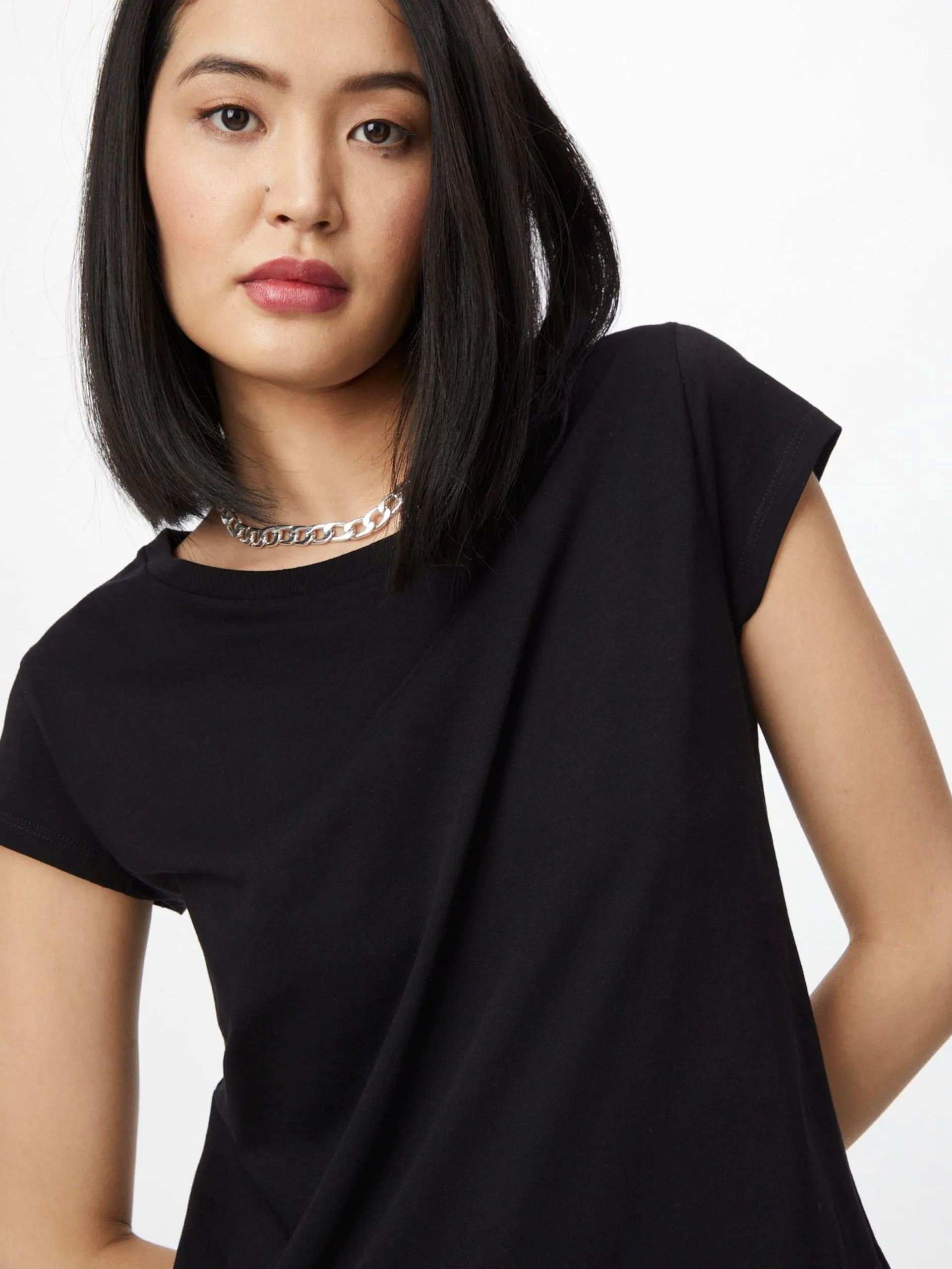 T-shirts Shirt Favorite Teasy Dames Zwart 2 T-shirts Shirt Favorite Teasy Dames Zwart - Afbeelding 2