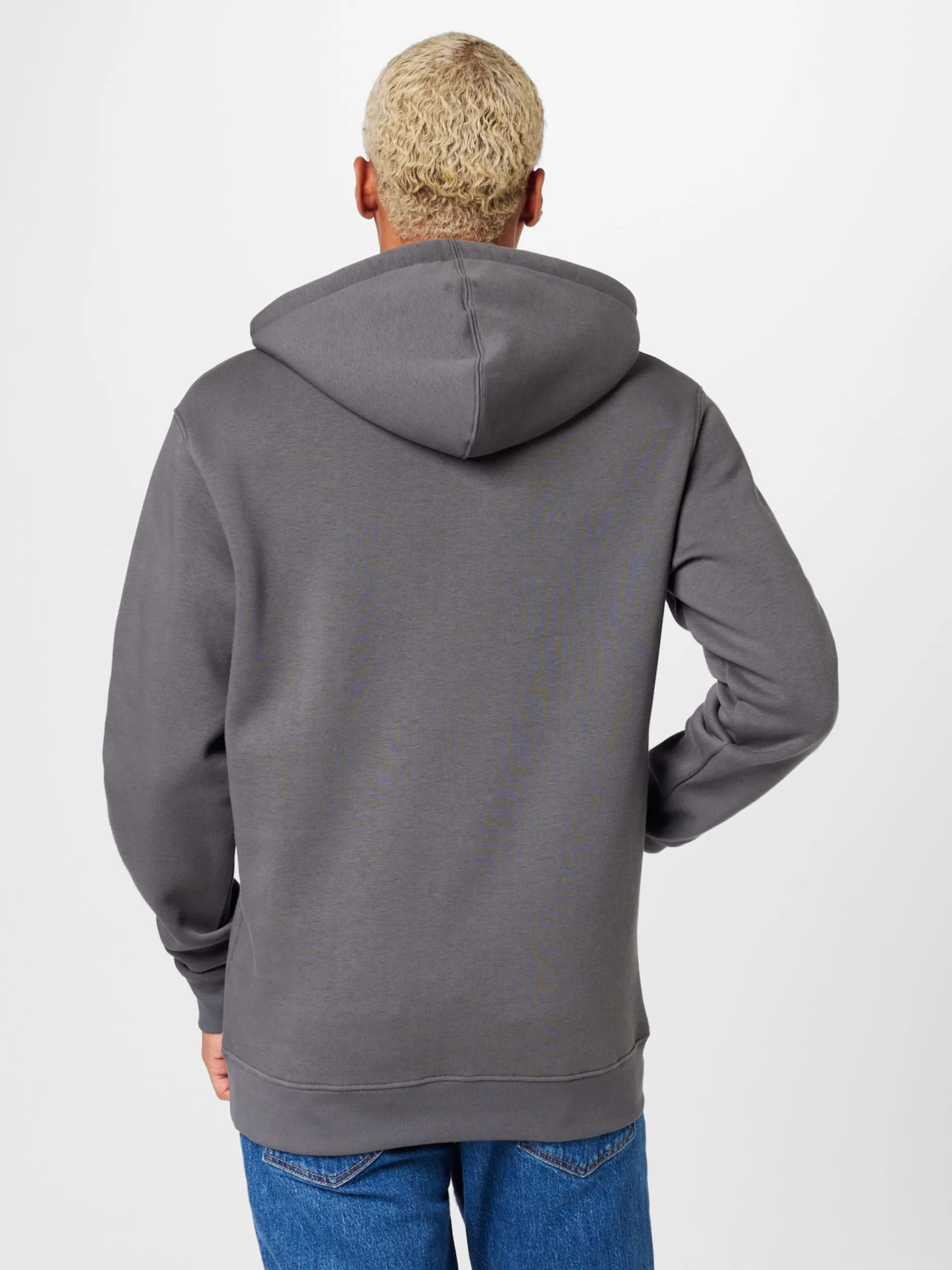 Hoodies Sweatshirt Heren Donkergrijs 4 Hoodies Sweatshirt Heren Donkergrijs - Afbeelding 4