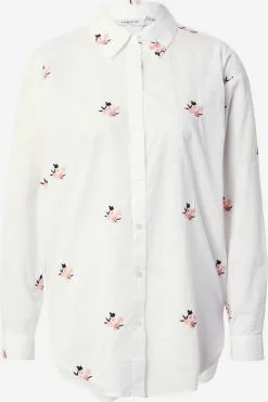 Moss Copenhagen Verkoop 12 MOSS COPENHAGEN Overhemden Blouse Elvyne Dames Wit