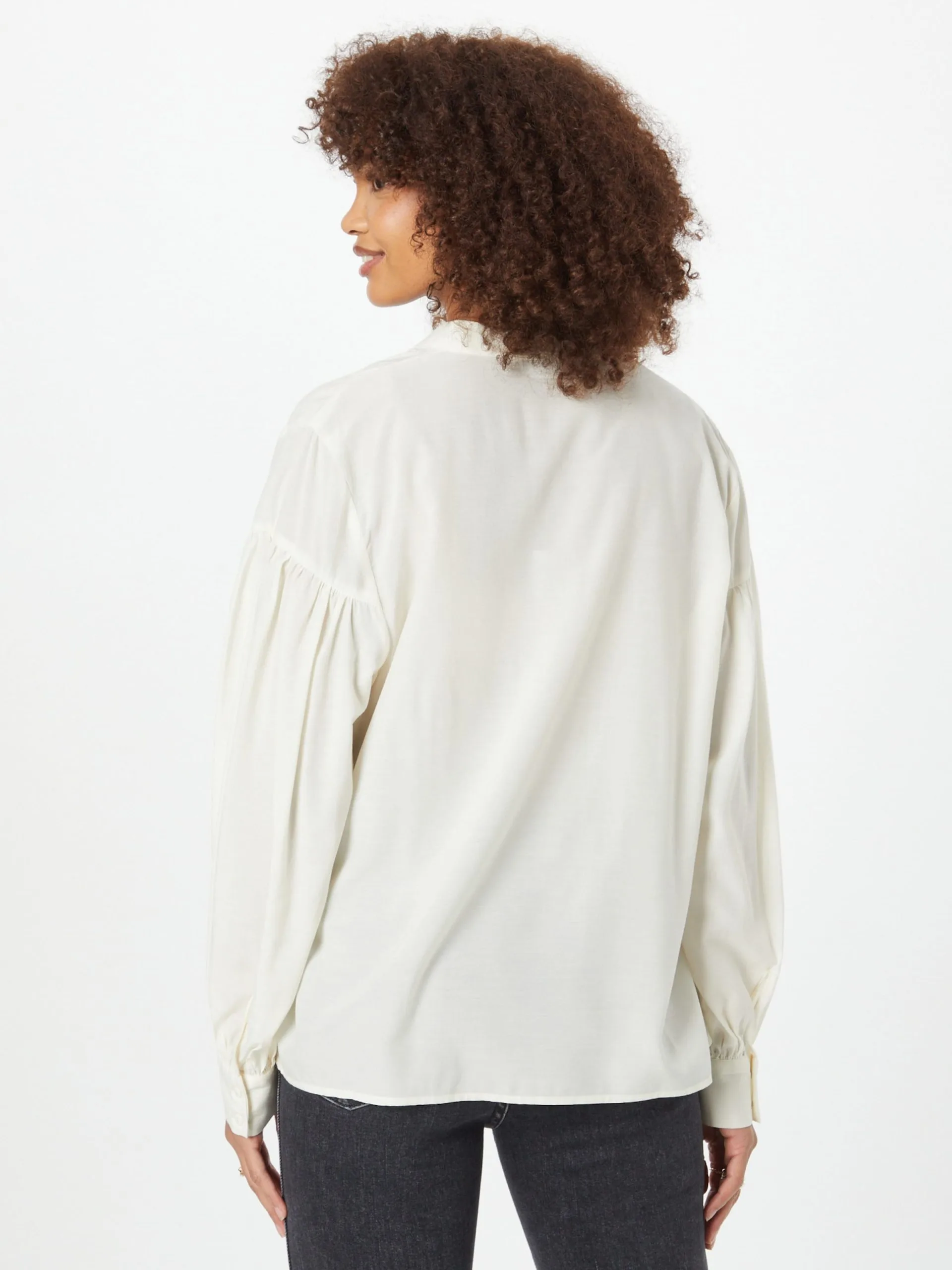 MOSS COPENHAGEN Blouseshirts Blouse Nianna Dames Crème 4 MOSS COPENHAGEN Blouseshirts Blouse Nianna Dames Crème - Afbeelding 4