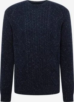 Crewneck Truien Trui Roberto Heren Navy