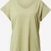 MOSS COPENHAGEN T-shirts Shirt Alva Dames Olijfgroen