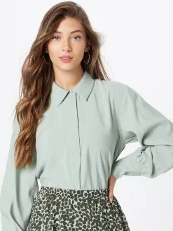 MOSS COPENHAGEN Overhemden Blouse Solila Dames Pastelgroen 7 MOSS COPENHAGEN Overhemden Blouse Solila Dames Pastelgroen -Moss Copenhagen Verkoop 466dea3e75ec797e53c8e6ab8b72232a