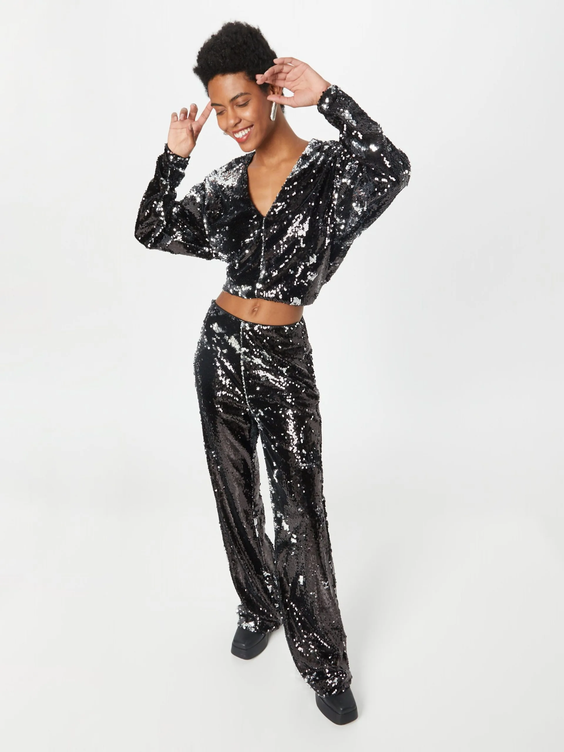 Longsleeves Shirt Fulda Dames Zwart 5 Longsleeves Shirt Fulda Dames Zwart - Afbeelding 5