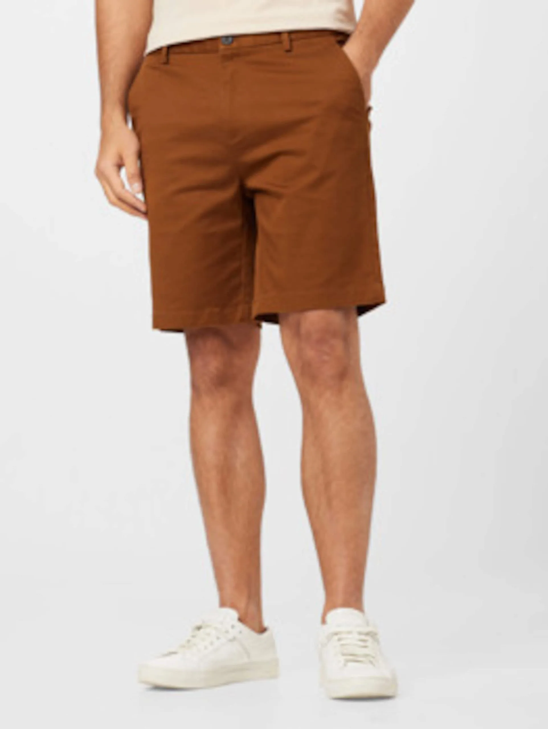 Chino Shorts Regular Chino Heren Donkerbruin 2 Chino Shorts Regular Chino Heren Donkerbruin - Afbeelding 2