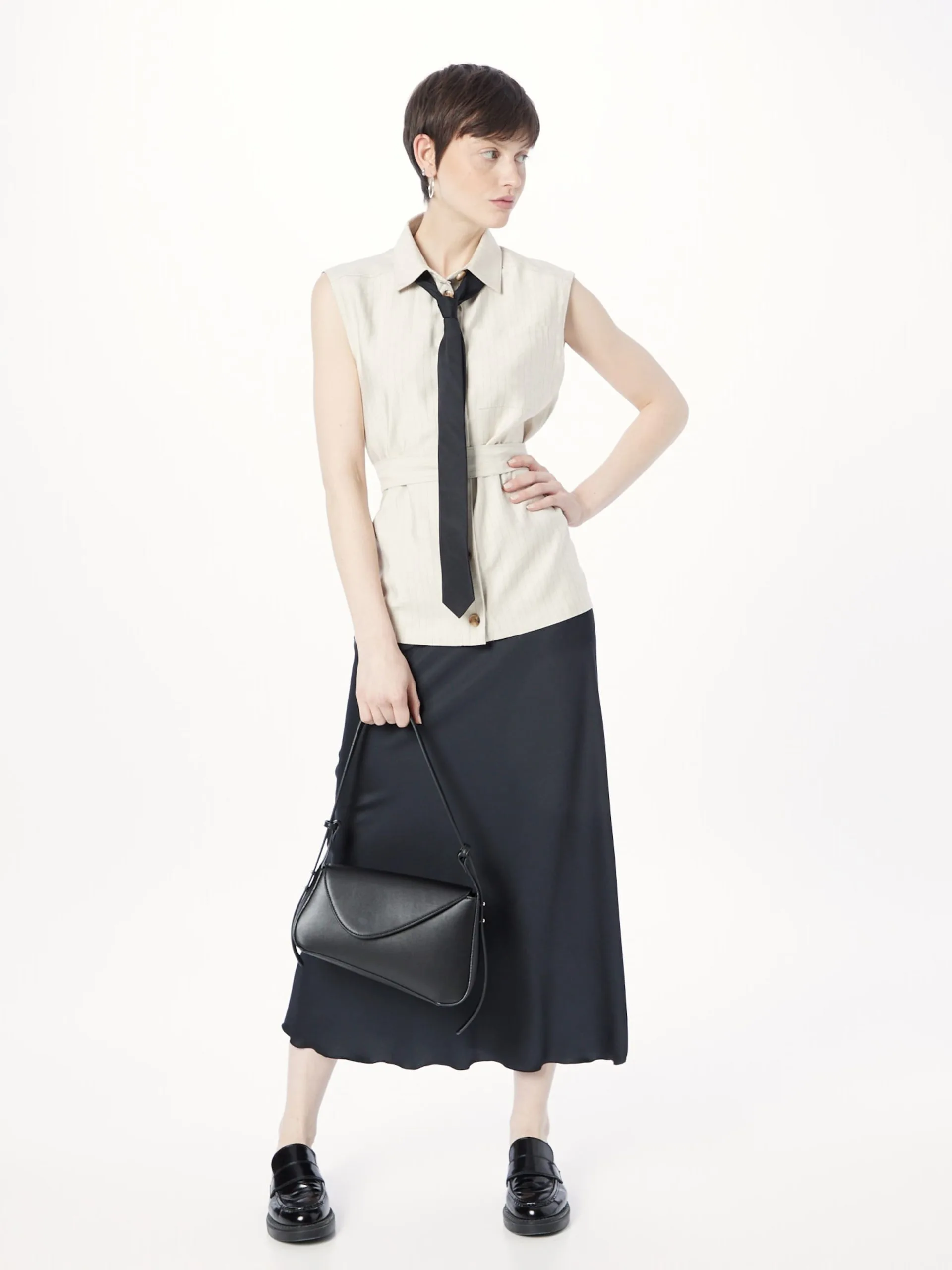 MOSS COPENHAGEN Blouse Tops Blouse Joanita Dames Beige 5 MOSS COPENHAGEN Blouse Tops Blouse Joanita Dames Beige - Afbeelding 5