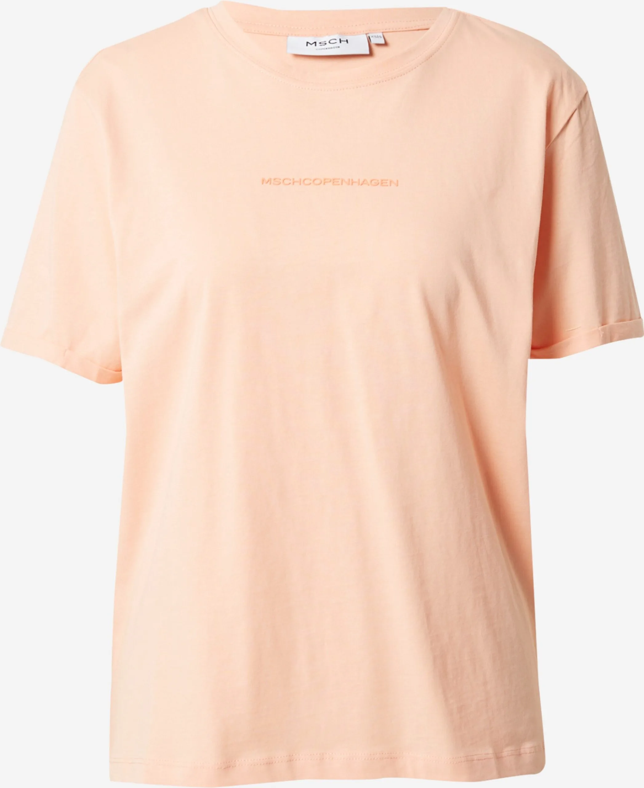 MOSS COPENHAGEN T-shirts Shirt Terina Dames Abrikoos 1 MOSS COPENHAGEN T-shirts Shirt Terina Dames Abrikoos