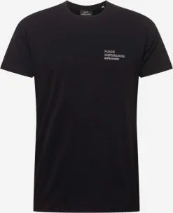 T-shirts Shirt Heren Zwart