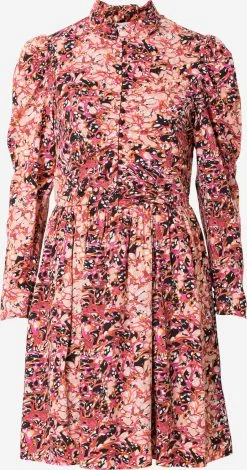 Blousejurken Blousejurk RAQUEL Dames Fuchsia / Rosa