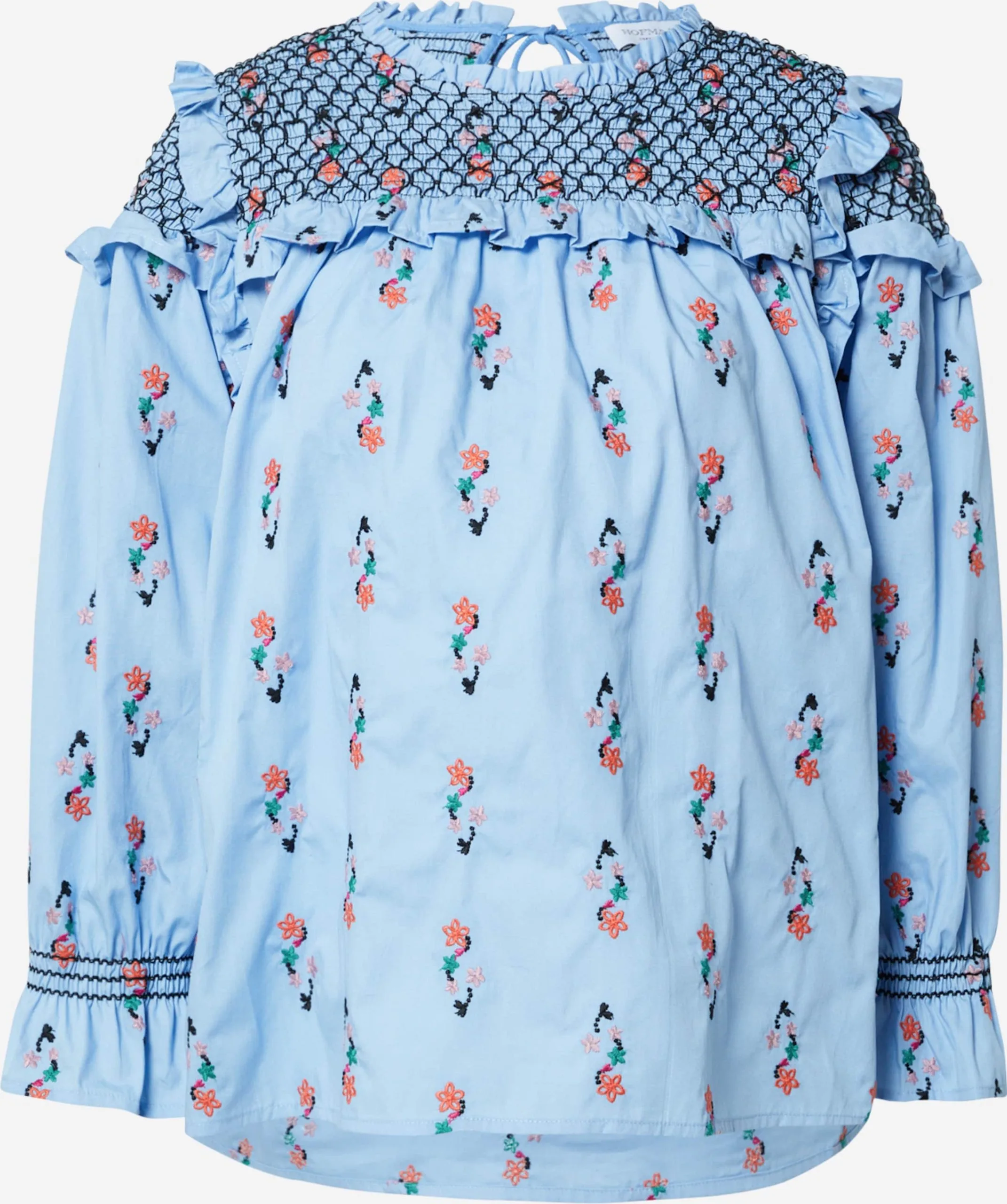 Blouseshirts Blouse Lilou Dames Lichtblauw 1 Blouseshirts Blouse Lilou Dames Lichtblauw