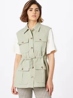 MOSS COPENHAGEN Bodywarmers Bodywarmer Jolina Dames Pastelgroen -Moss Copenhagen Verkoop 4ccad6f0d65236d4ab74dc3871c68ed1