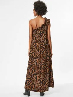 Maxi Jurken Jurk ASLAUG Dames Karamel -Moss Copenhagen Verkoop 4cf5a0d85964f4d795082e6c983f739b