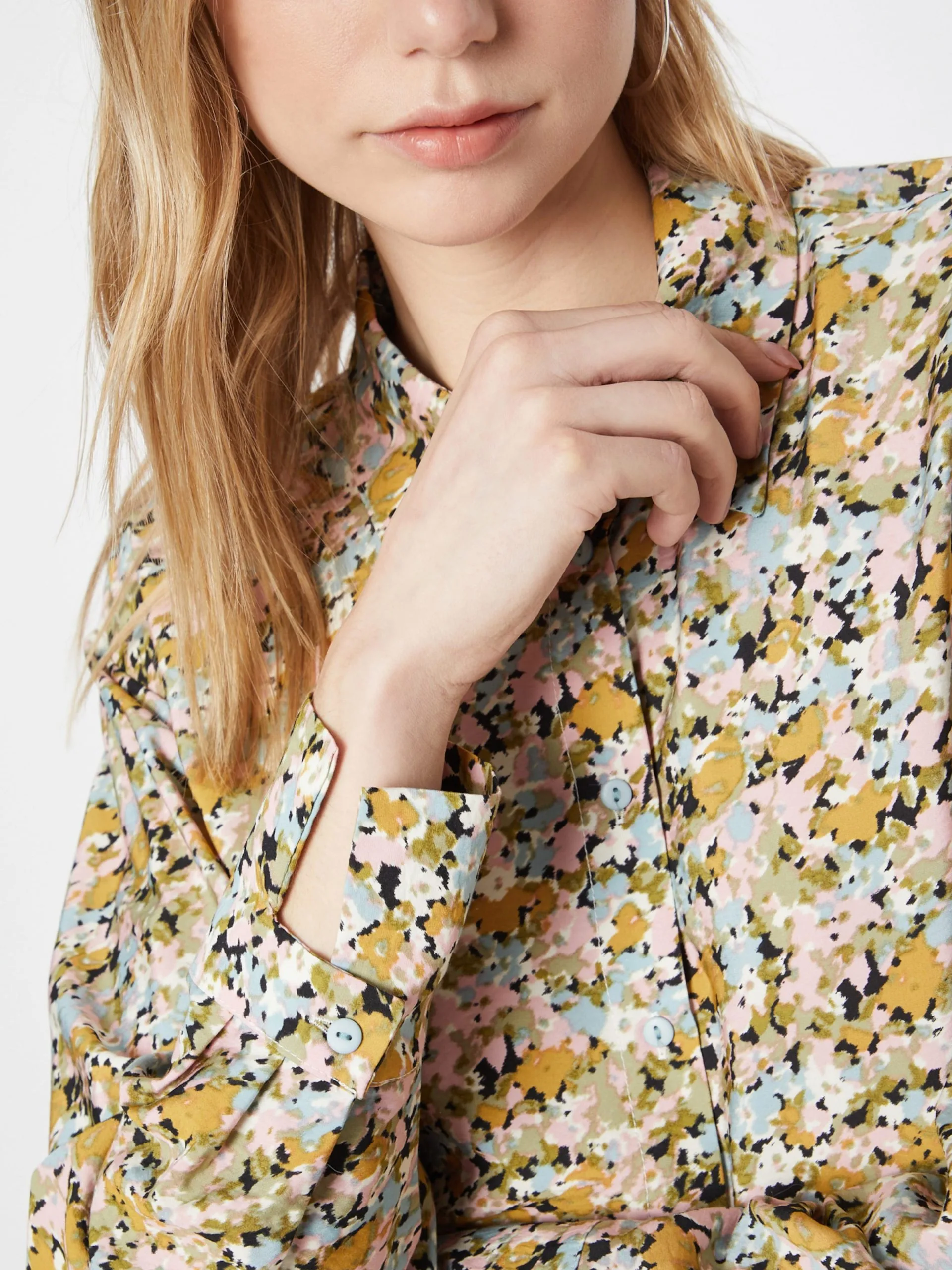 MOSS COPENHAGEN Overhemden Blouse Minetta Dames Beige 2 MOSS COPENHAGEN Overhemden Blouse Minetta Dames Beige - Afbeelding 2