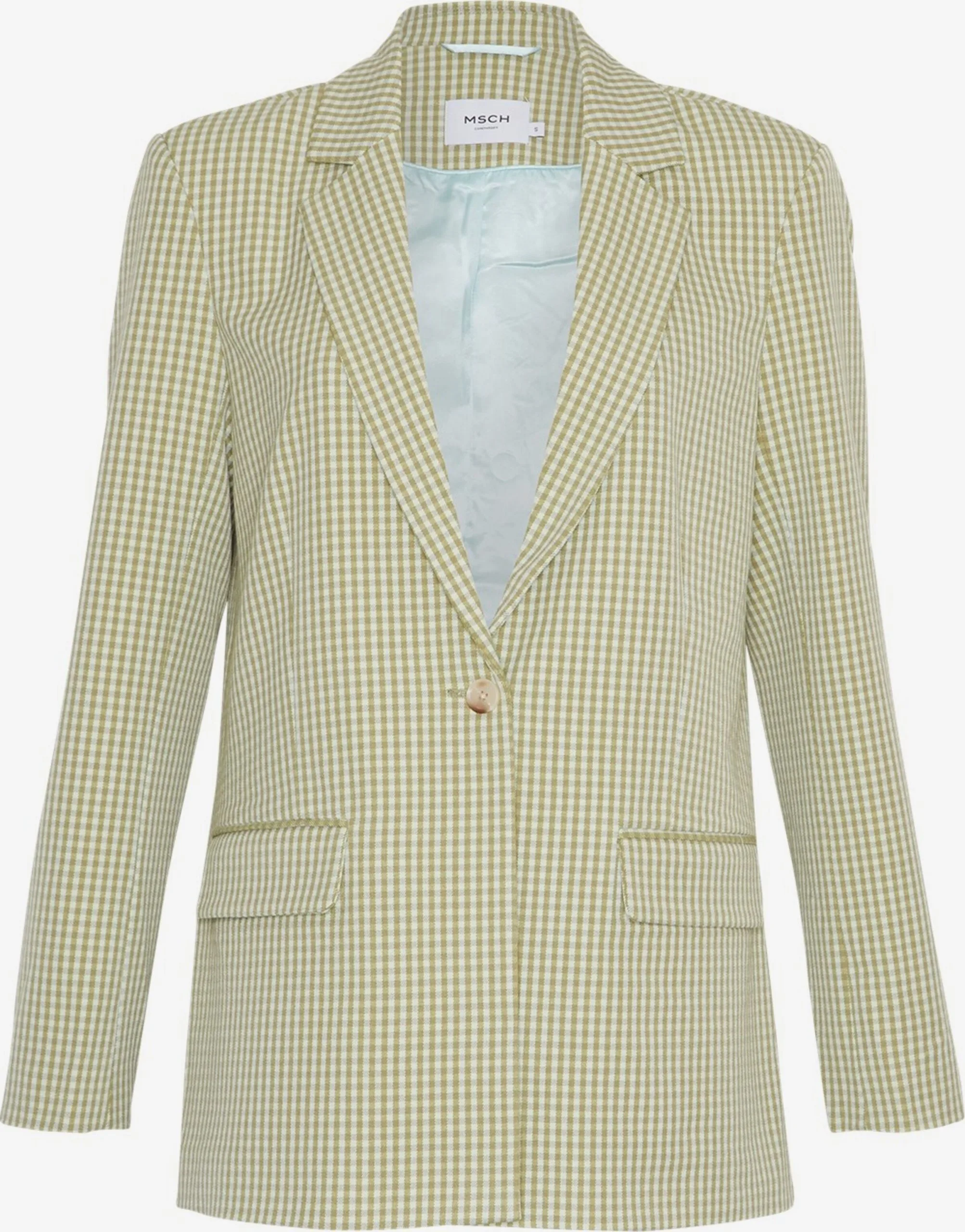 MOSS COPENHAGEN Klassieke Blazers Blazers Jerica Dames Groen 1 MOSS COPENHAGEN Klassieke Blazers Blazers Jerica Dames Groen