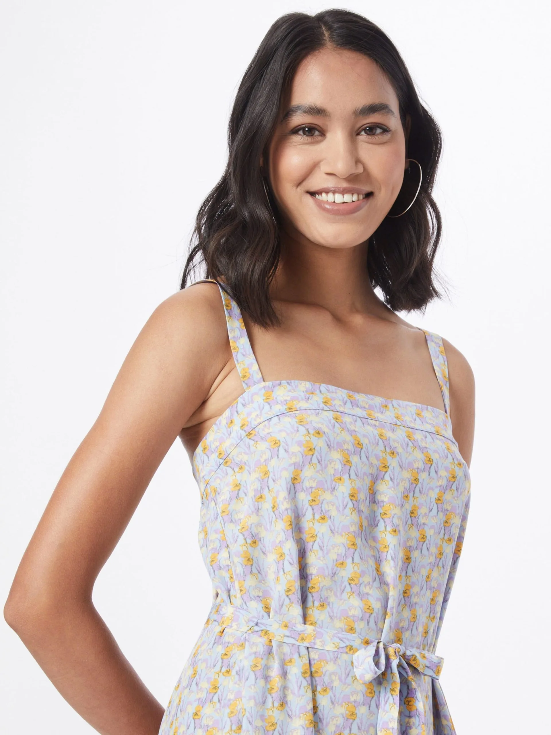 MOSS COPENHAGEN Zomerjurken Zomerjurk Hassel Dames Lichtblauw 2 MOSS COPENHAGEN Zomerjurken Zomerjurk Hassel Dames Lichtblauw - Afbeelding 2