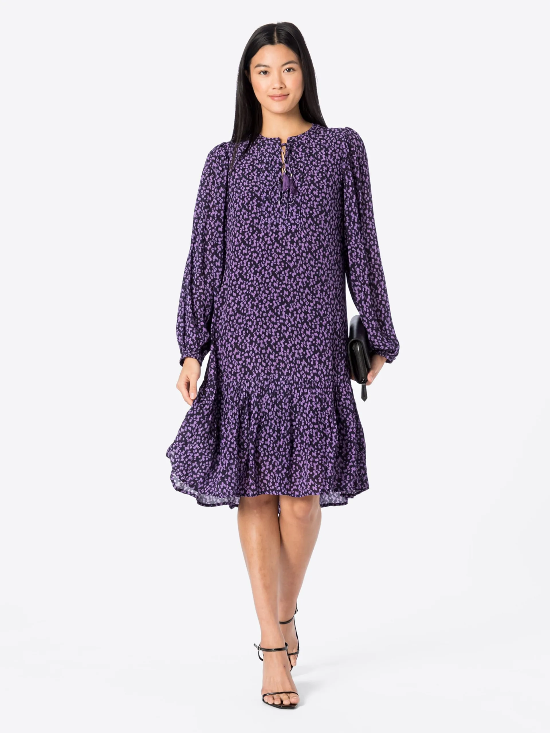 Mini Jurken Jurk Celine Dames Lila 5 Mini Jurken Jurk Celine Dames Lila - Afbeelding 5