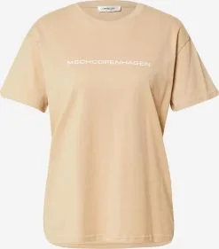 MOSS COPENHAGEN T-shirts Shirt Dames Lichtbeige
