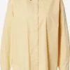 MOSS COPENHAGEN Overhemden Blouse Haddis Dames Geel