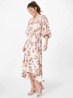 Midi Jurken Jurk Dames Crème 9 Midi Jurken Jurk Dames Crème -Moss Copenhagen Verkoop 521d60989e39659059cb08102b2eff24