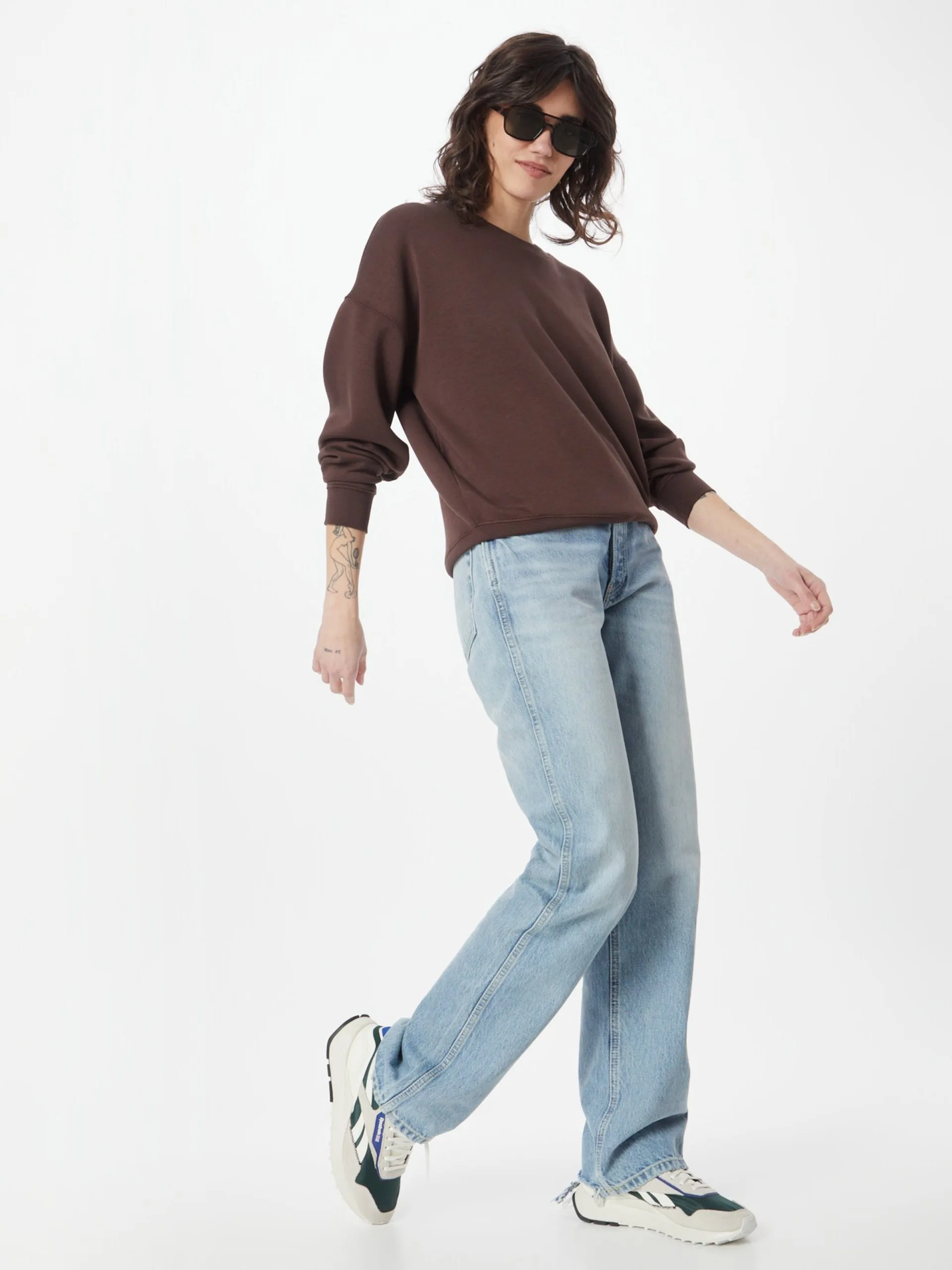 MOSS COPENHAGEN Sweatshirts Sweatshirt Ima Dames Bruin 5 MOSS COPENHAGEN Sweatshirts Sweatshirt Ima Dames Bruin - Afbeelding 5