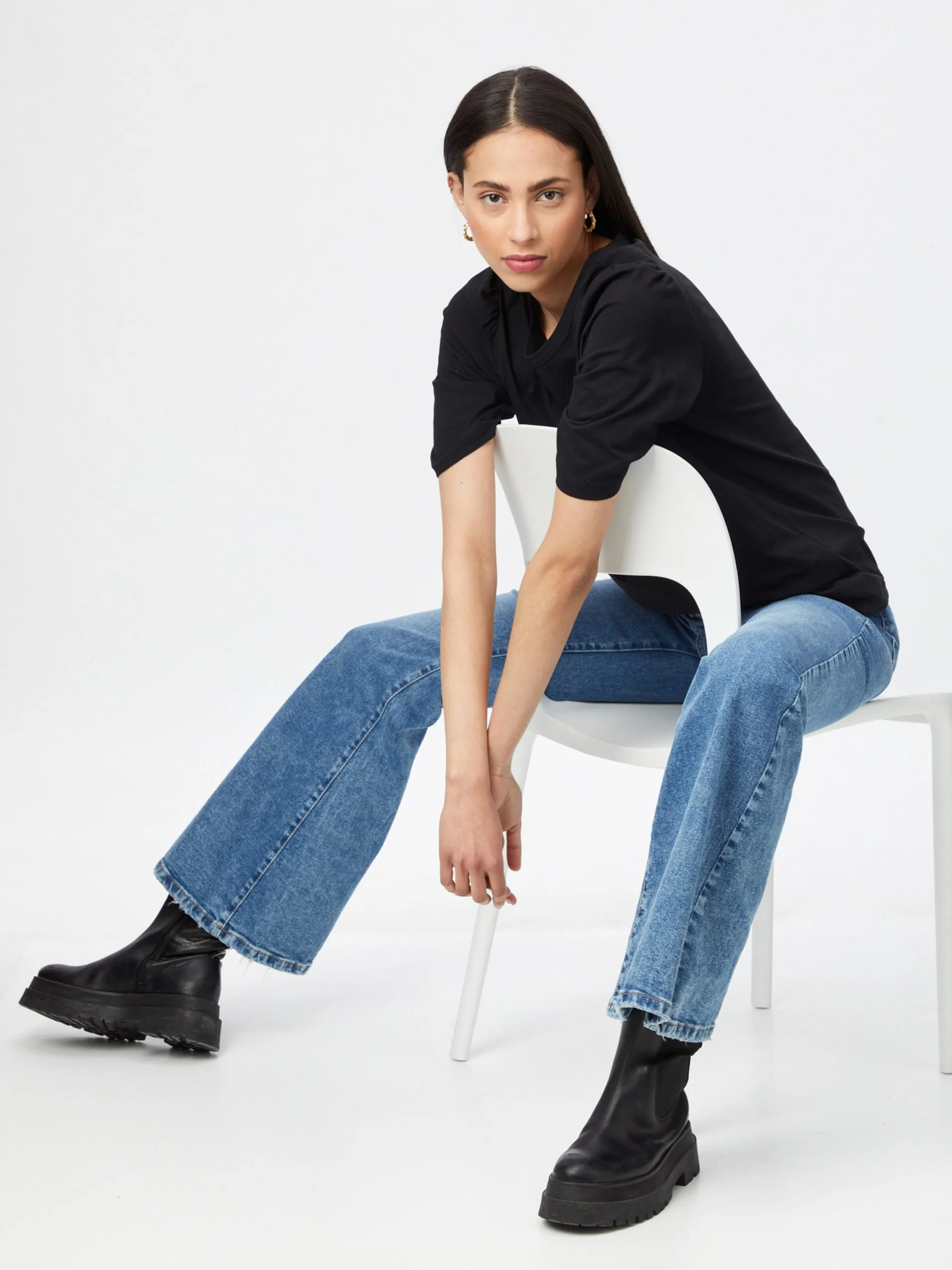 MOSS COPENHAGEN T-shirts Shirt Alva Dames Zwart 5 MOSS COPENHAGEN T-shirts Shirt Alva Dames Zwart - Afbeelding 5