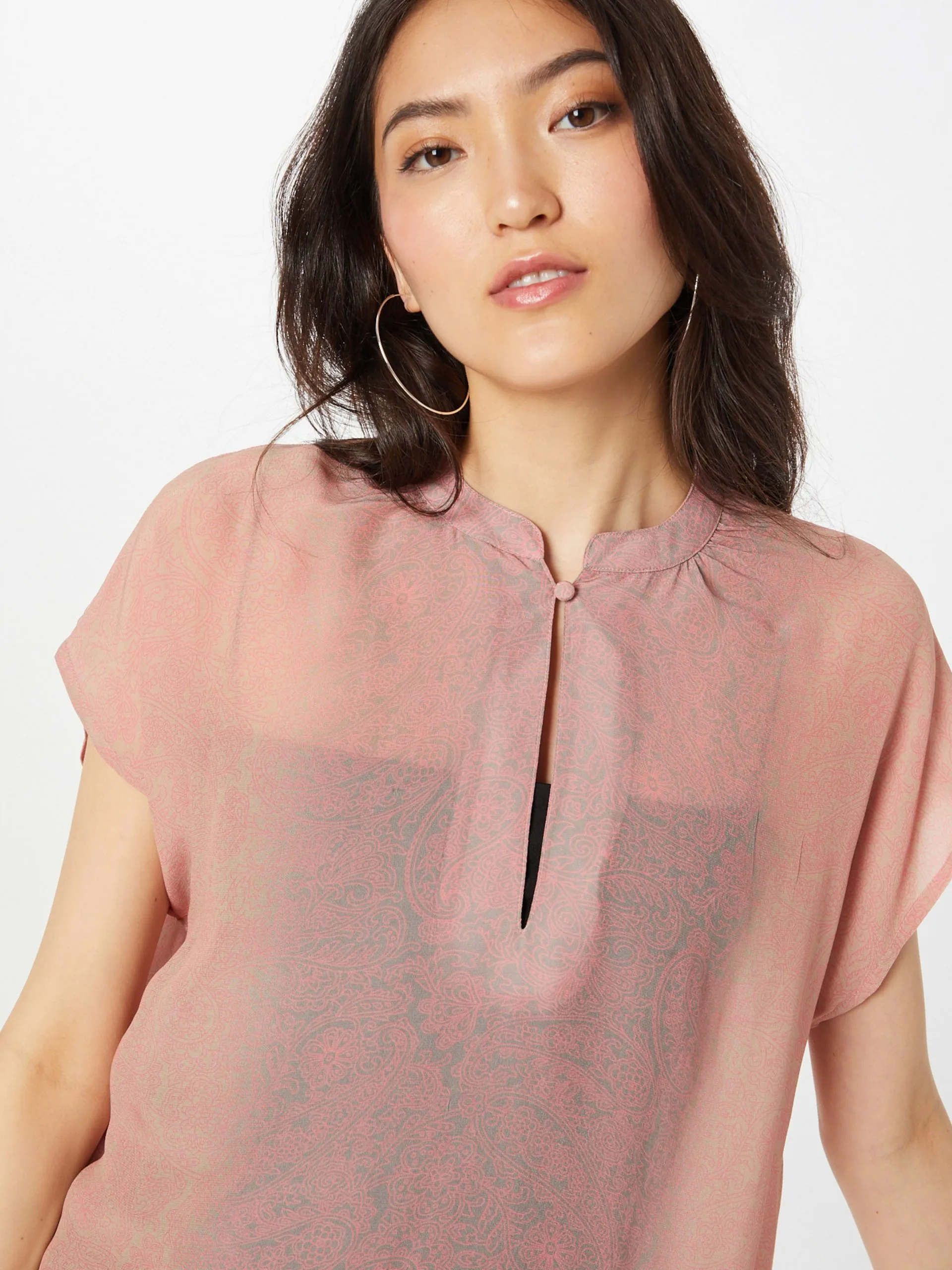 Coster Copenhagen Blouses Met Korte Mouw Blouse Dames Rosa 2 Coster Copenhagen Blouses Met Korte Mouw Blouse Dames Rosa - Afbeelding 2