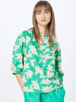 Coster Copenhagen Blouses Met Korte Mouw Blouse Dames Groen 7 Coster Copenhagen Blouses Met Korte Mouw Blouse Dames Groen -Moss Copenhagen Verkoop 5395e3ff690d326d4817c26e8bdece1f