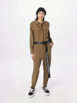 Lange Jumpsuits Jumpsuit BLIZ Dames Kaki 9 Lange Jumpsuits Jumpsuit BLIZ Dames Kaki -Moss Copenhagen Verkoop 53e3b191895119a94cf0a891fa7b5fde