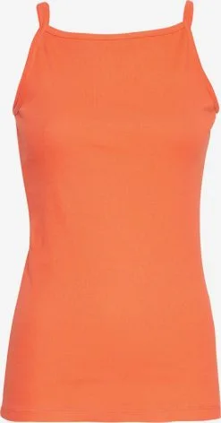 MOSS COPENHAGEN Spaghetti Tops Top Dames Oranje