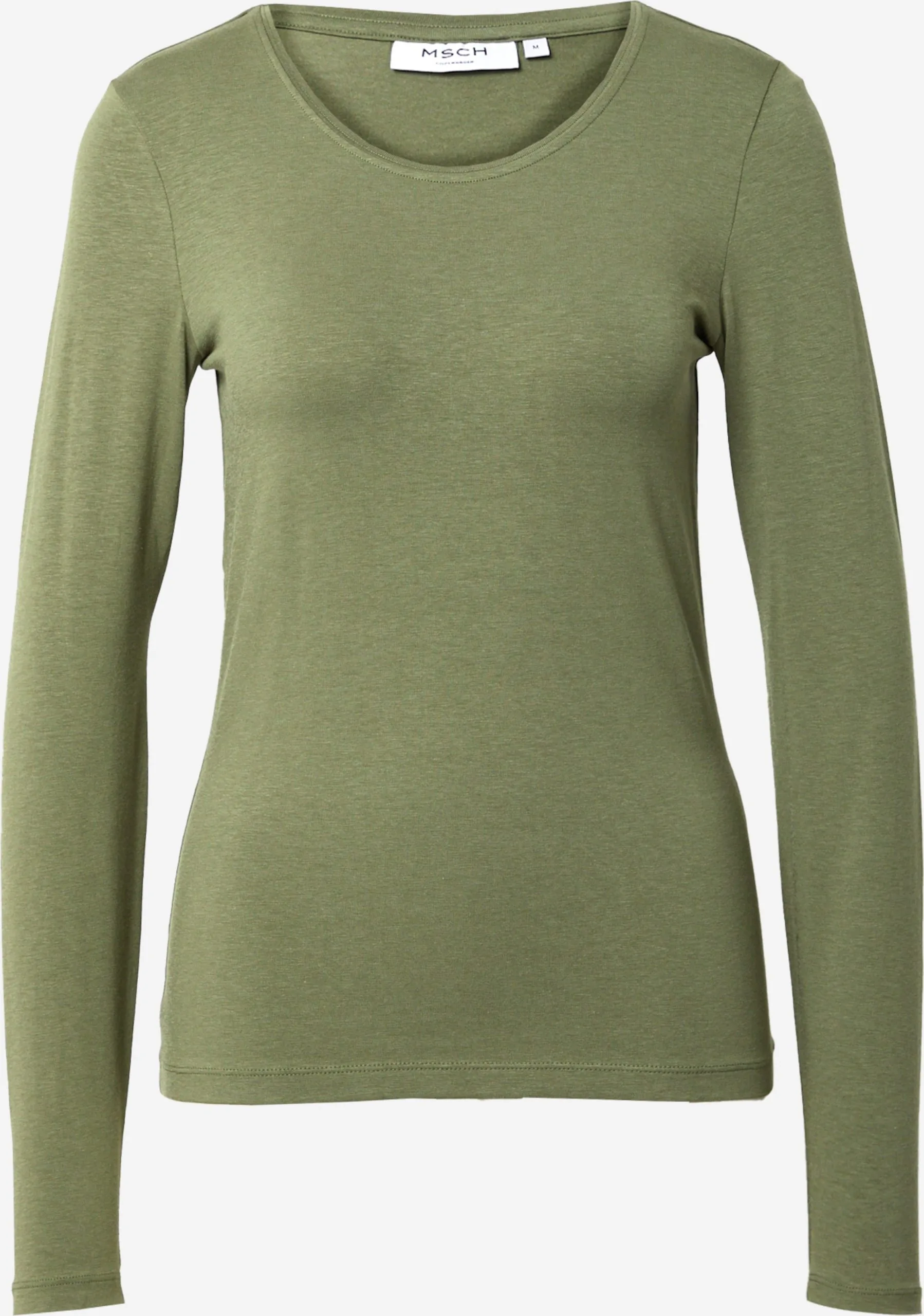 MOSS COPENHAGEN Longsleeves Shirt Dames Olijfgroen 1 MOSS COPENHAGEN Longsleeves Shirt Dames Olijfgroen