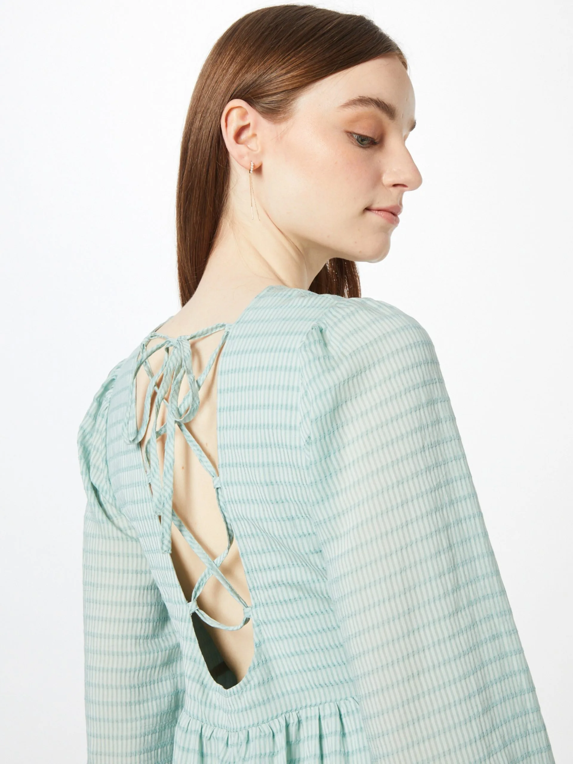 Maxi Jurken Jurk Kandi Dames Mintgroen / Pastelgroen 2 Maxi Jurken Jurk Kandi Dames Mintgroen / Pastelgroen - Afbeelding 2