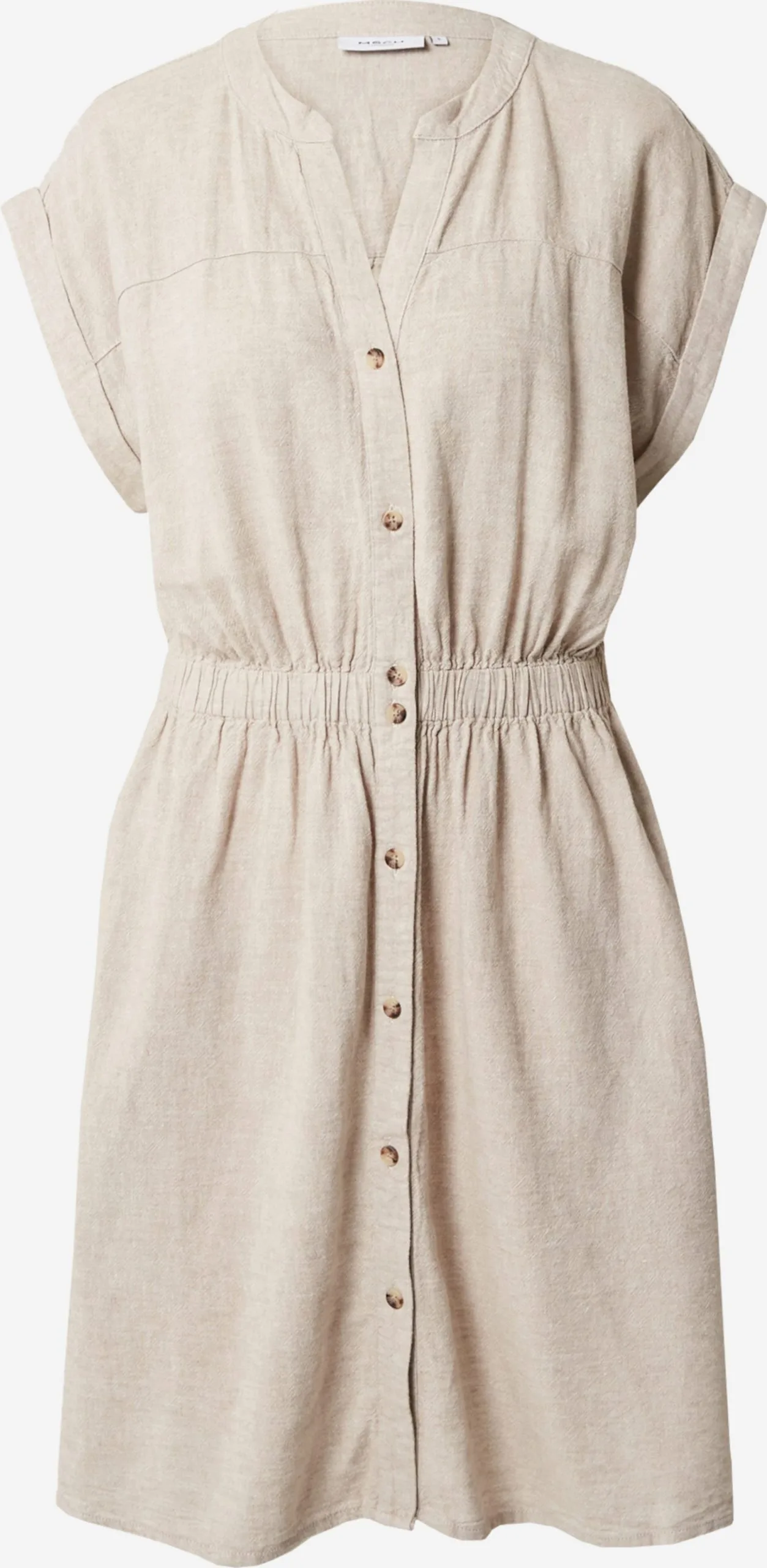 MOSS COPENHAGEN Blousejurken Blousejurk Karima Dames Sand 1 MOSS COPENHAGEN Blousejurken Blousejurk Karima Dames Sand