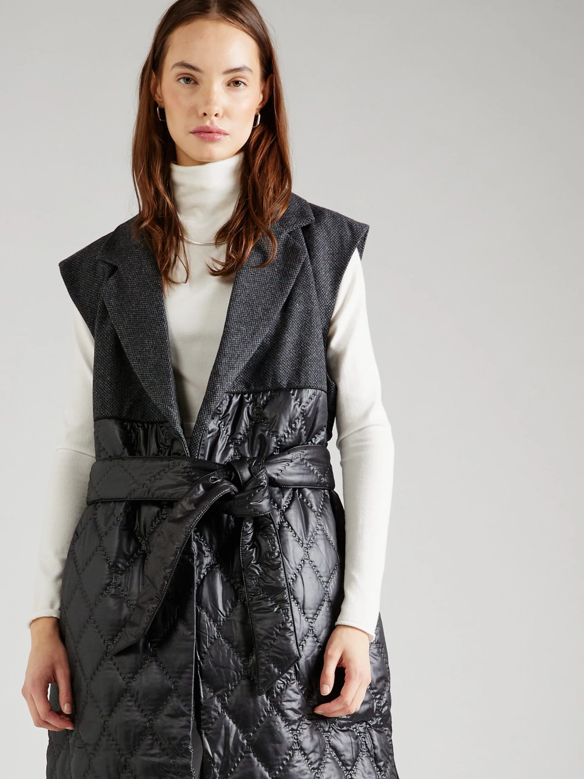 Bodywarmers Bodywarmer Dames Zwart 3 Bodywarmers Bodywarmer Dames Zwart - Afbeelding 3