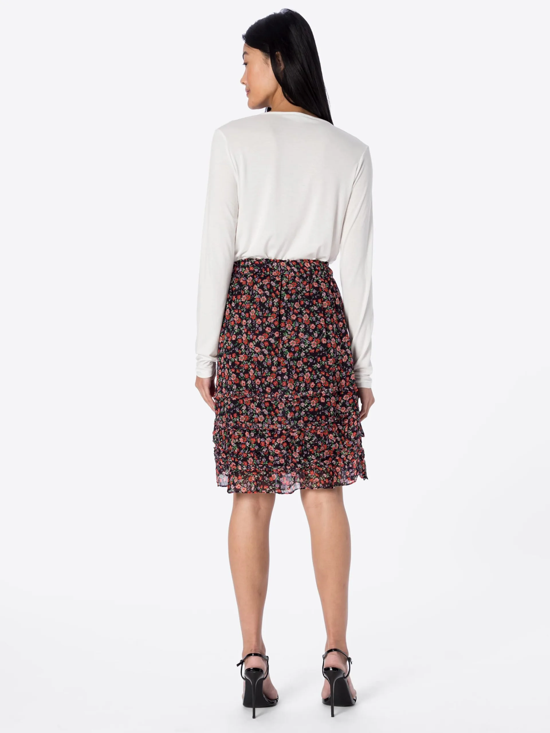 Midi Rokken Rok Penelope Dames Gemengde Kleuren 4 Midi Rokken Rok Penelope Dames Gemengde Kleuren - Afbeelding 4