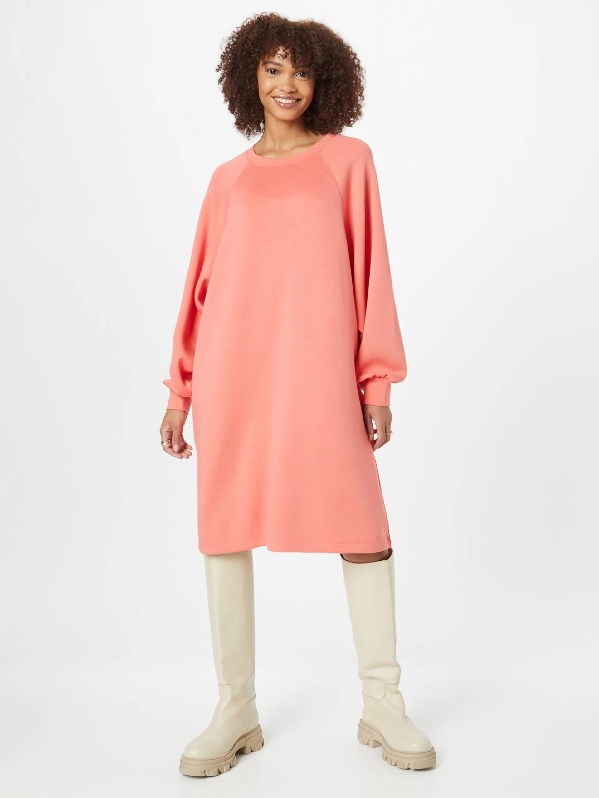 MOSS COPENHAGEN Mini Jurken Jurk Bianna Dames Koraal 3 MOSS COPENHAGEN Mini Jurken Jurk Bianna Dames Koraal - Afbeelding 3