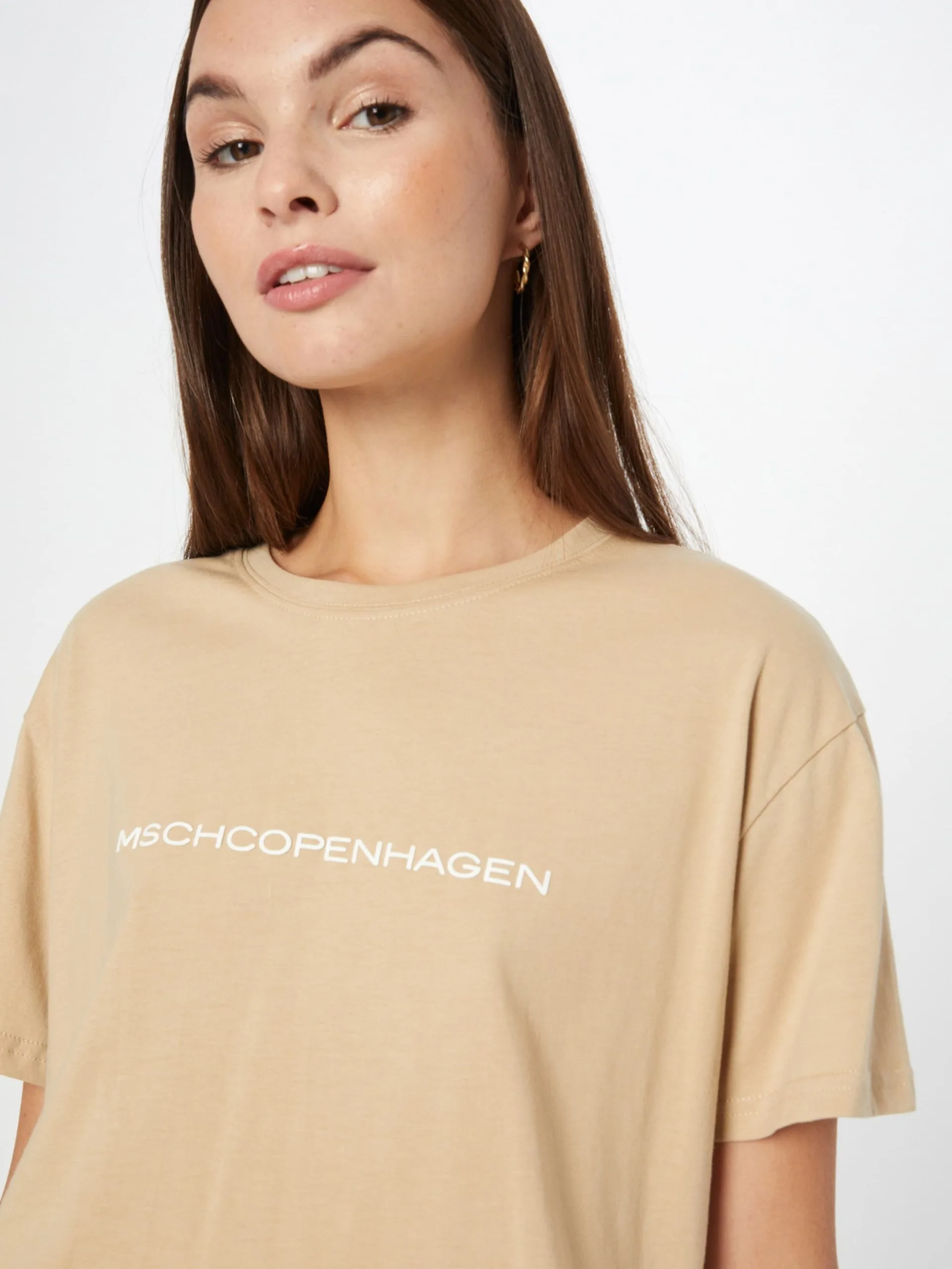 MOSS COPENHAGEN T-shirts Shirt Dames Lichtbeige 2 MOSS COPENHAGEN T-shirts Shirt Dames Lichtbeige - Afbeelding 2