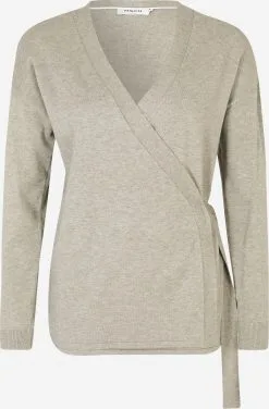 MOSS COPENHAGEN Vesten Gebreid Vest Haya Dames Groen Gemêleerd